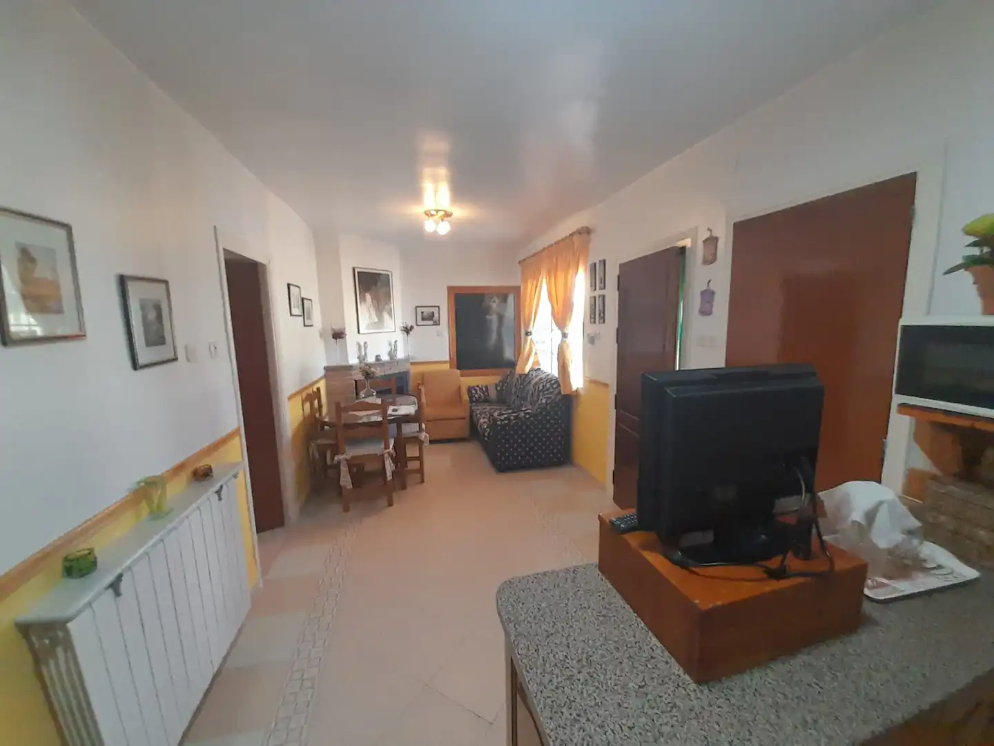 Sala d'estar de Finca rústica en venda en Almodóvar del Campo amb Traster i Piscina