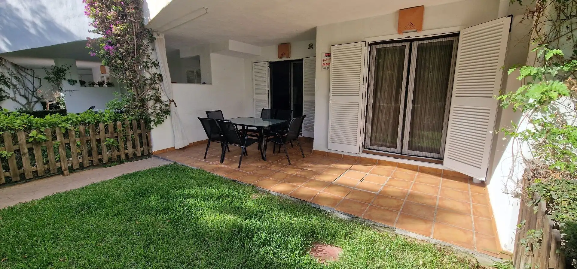Terrassa de Apartament en venda en Mojácar amb Aire condicionat, Calefacció i Jardí privat
