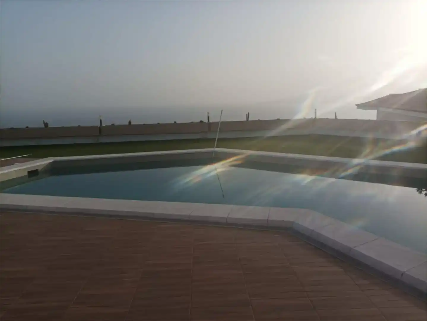 Piscina de Casa o xalet de lloguer en El Rosario amb Piscina i Balcó