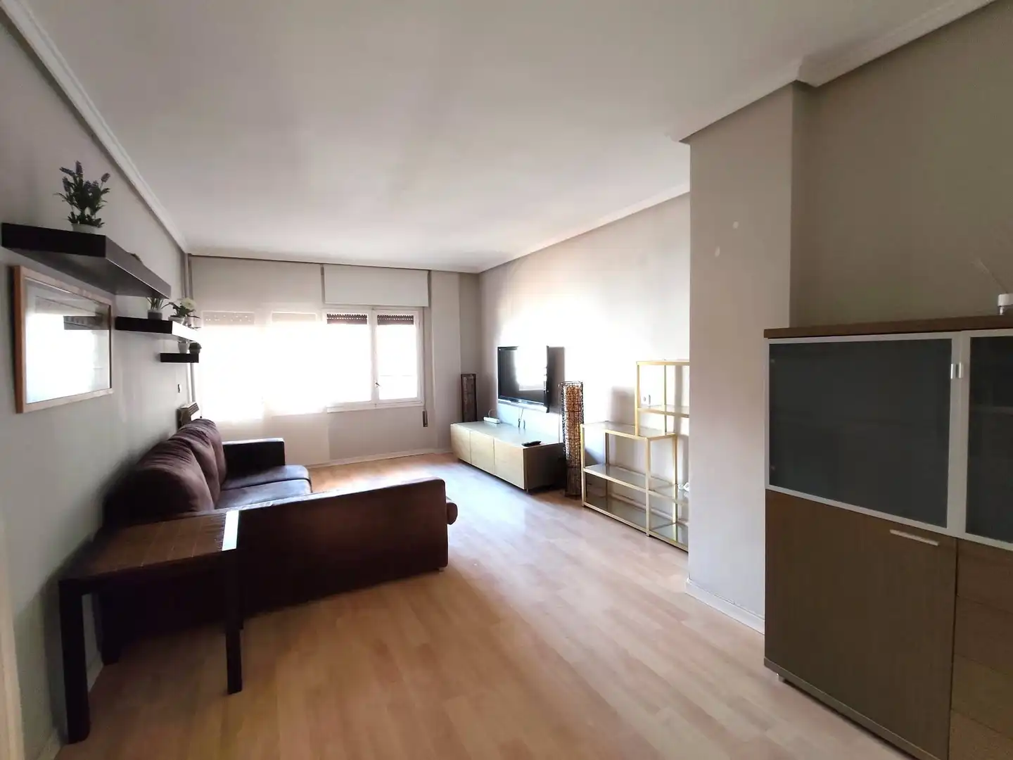 Living room of Flat for sale in Tudela  with Air Conditioner, Heating and Parquet flooring