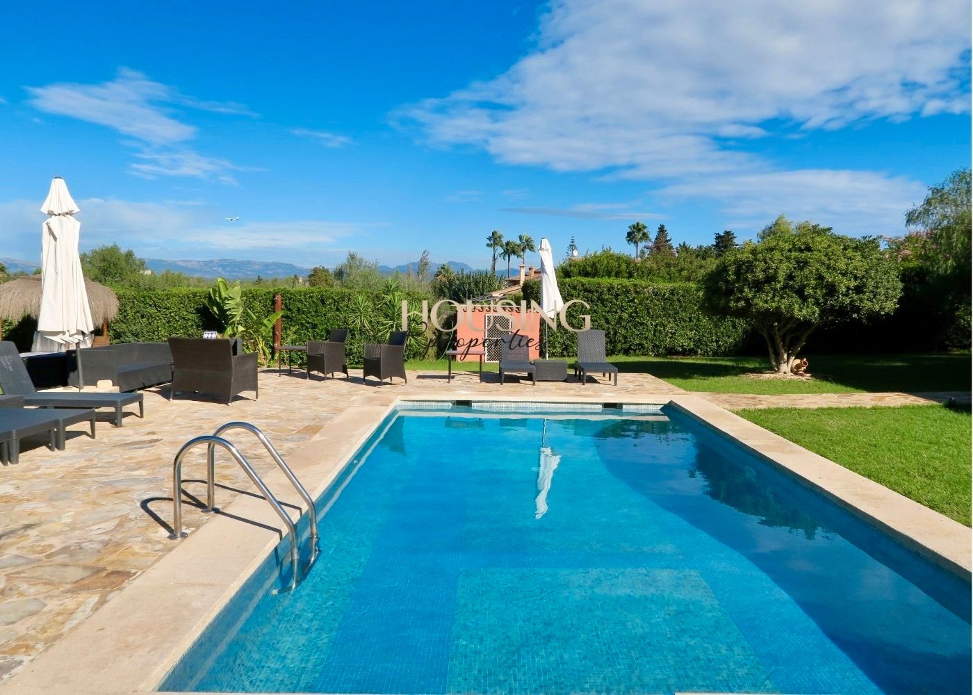 Piscina de Casa o xalet en venda en  Palma de Mallorca amb Aire condicionat, Calefacció i Jardí privat