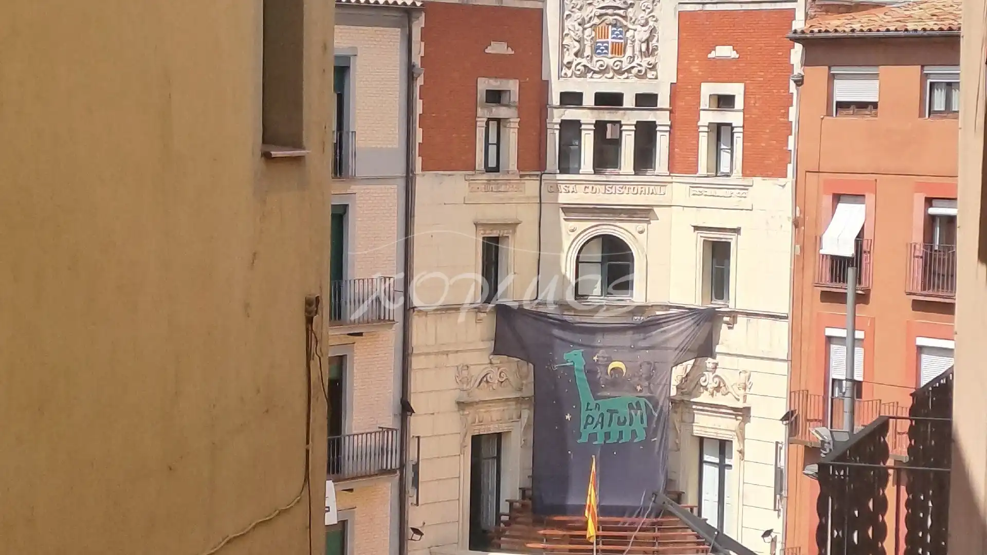 Vista exterior de Piso en venta en Berga con Amueblado