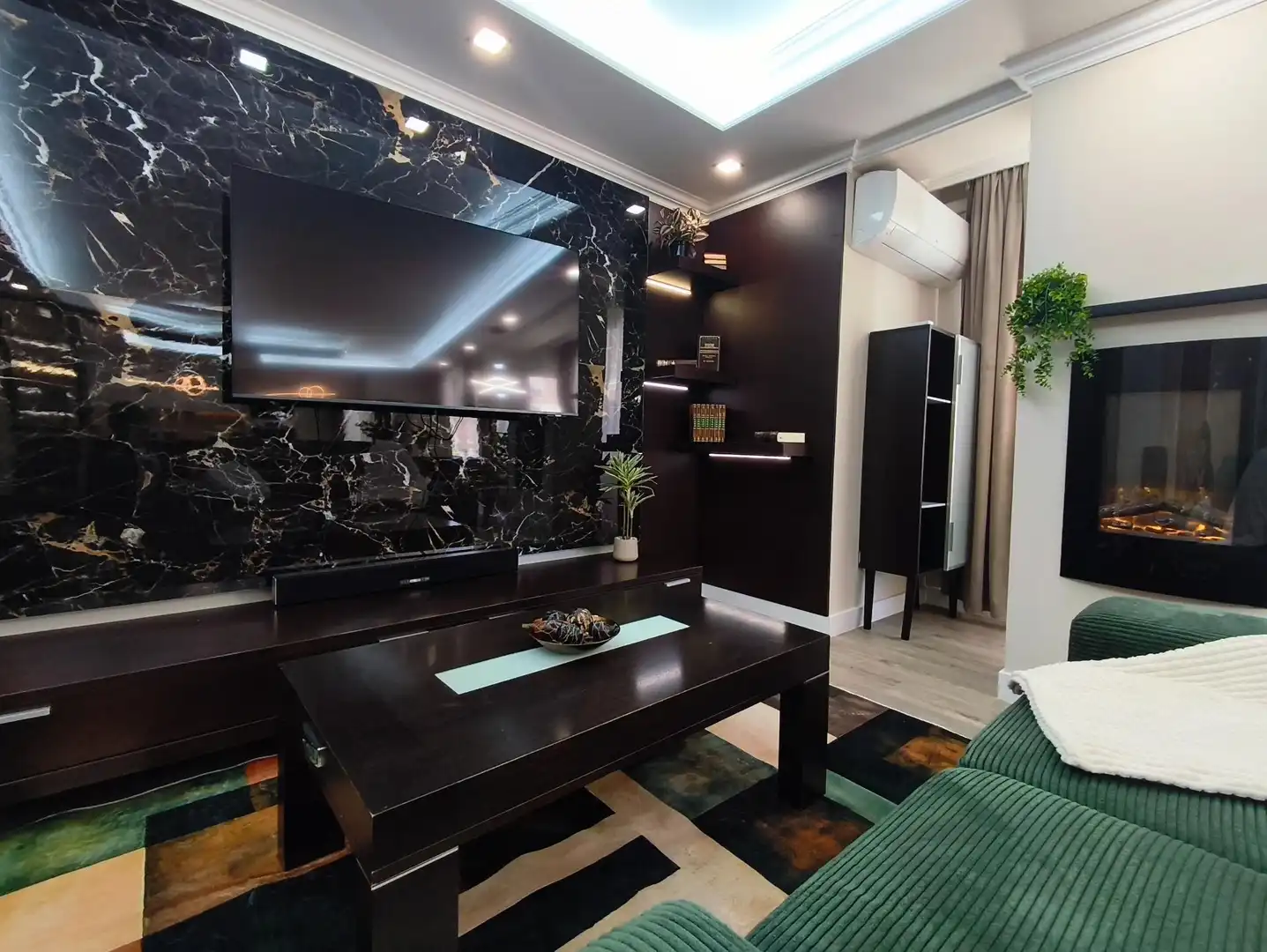 Sala d'estar de Apartament en venda en Santa Pola amb Aire condicionat, Calefacció i Moblat