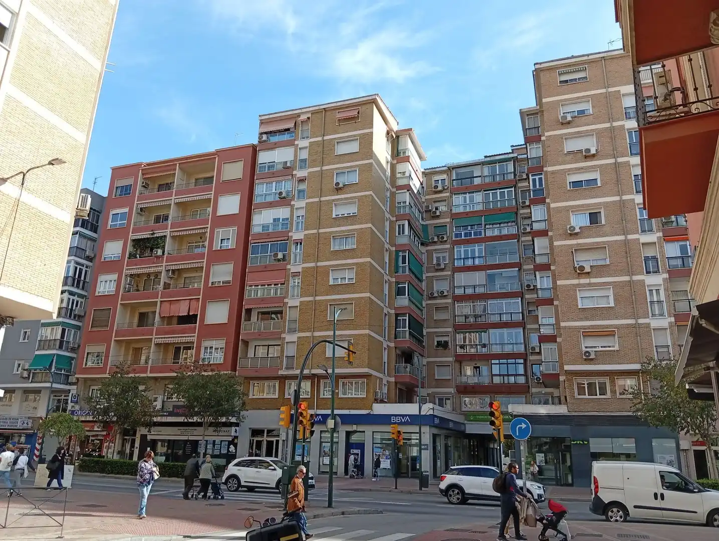 Exterior view of Flat for sale in Málaga  with Air Conditioner