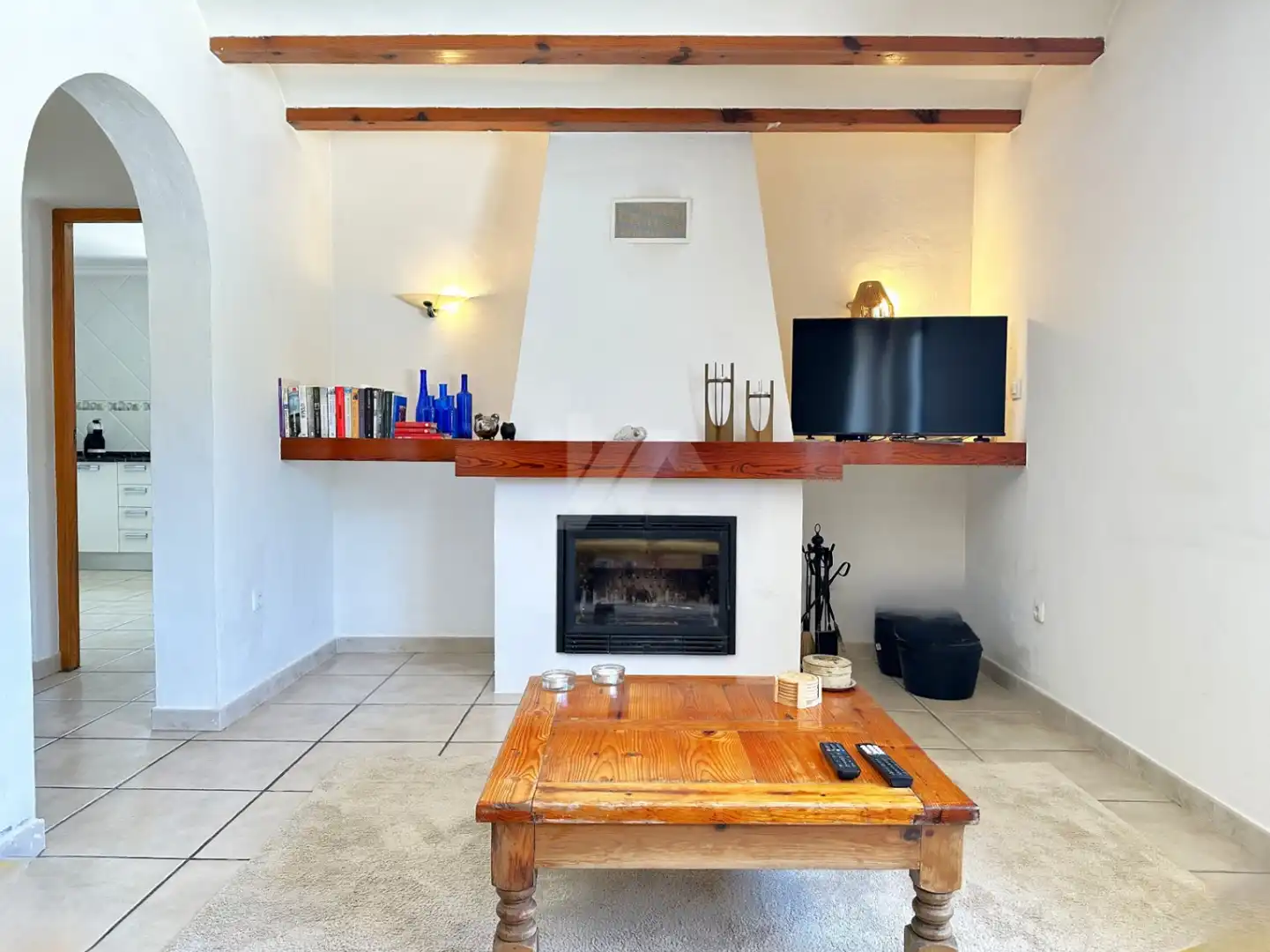 Living room of Country homes for sale in Benitachell / El Poble Nou de Benitatxell  with Air Conditioner, Heating and Private garden