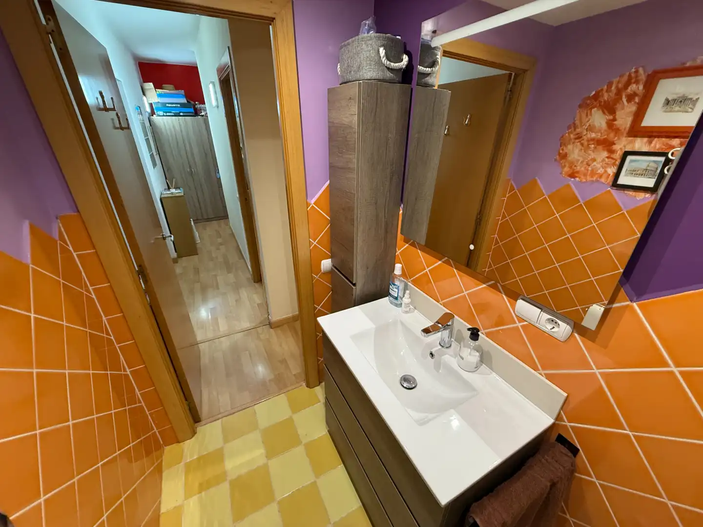 Bathroom of Flat for sale in L'Ametlla del Vallès  with Air Conditioner, Heating and Furnished