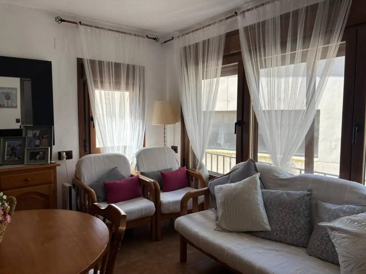 Sala d'estar de Casa o xalet en venda en Pontils amb Calefacció i Terrassa