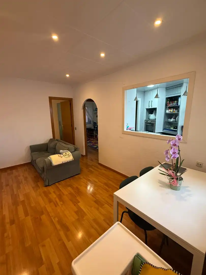 Sala de estar de Piso en venta en Gavà con Aire acondicionado y Parquet