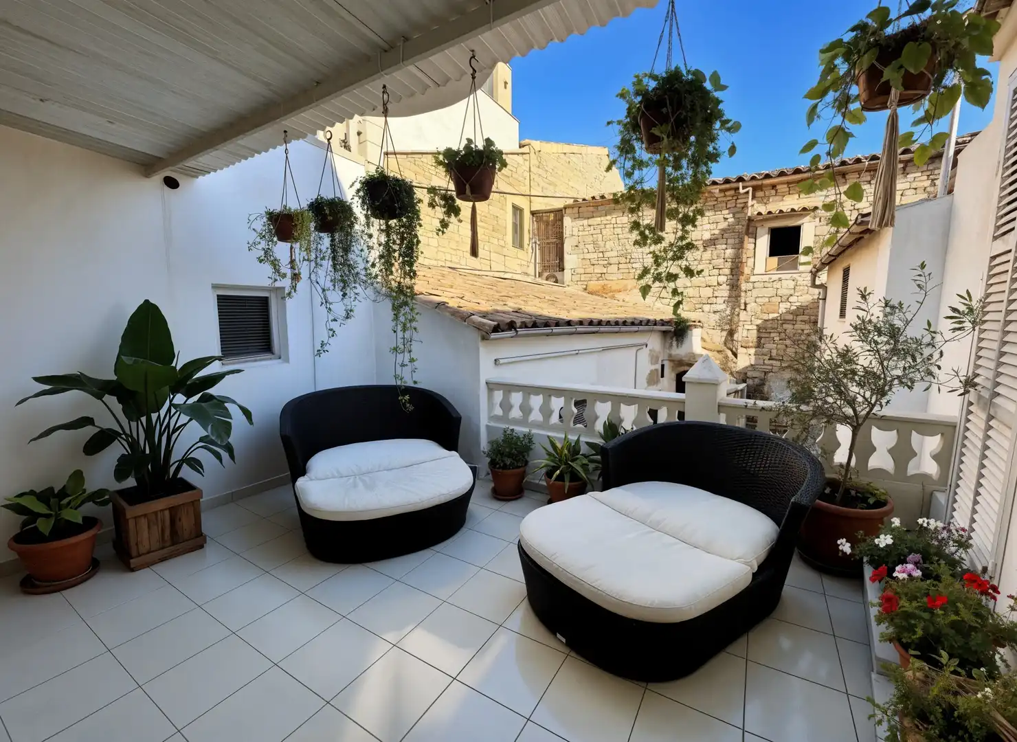 Terrasse von Haus oder Chalet zur Miete in Santanyí mit Terrasse und Abstellraum