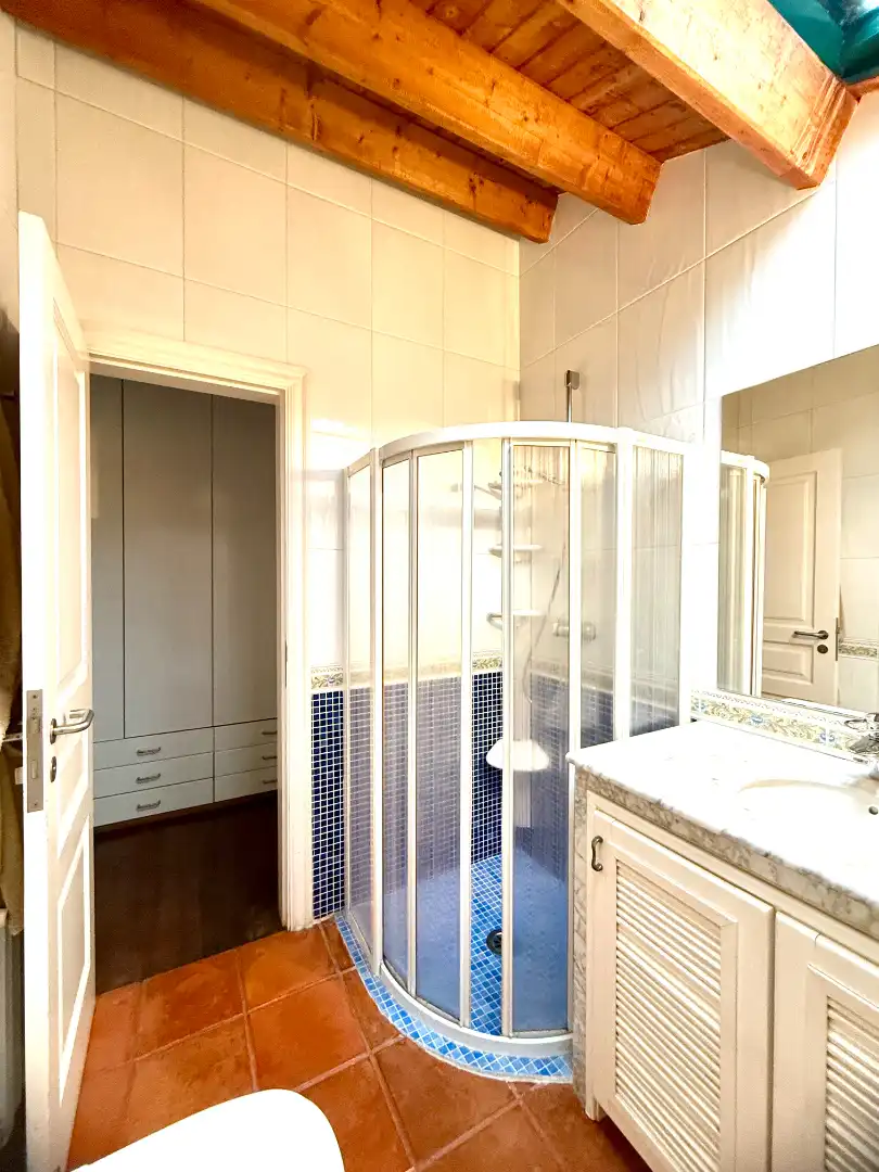 Bathroom of Houses for sale in Vedra  with Heating, Private garden and Terrace