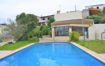 Swimming pool of House or chalet for sale in Campanet  with Air Conditioner, Heating and Private garden