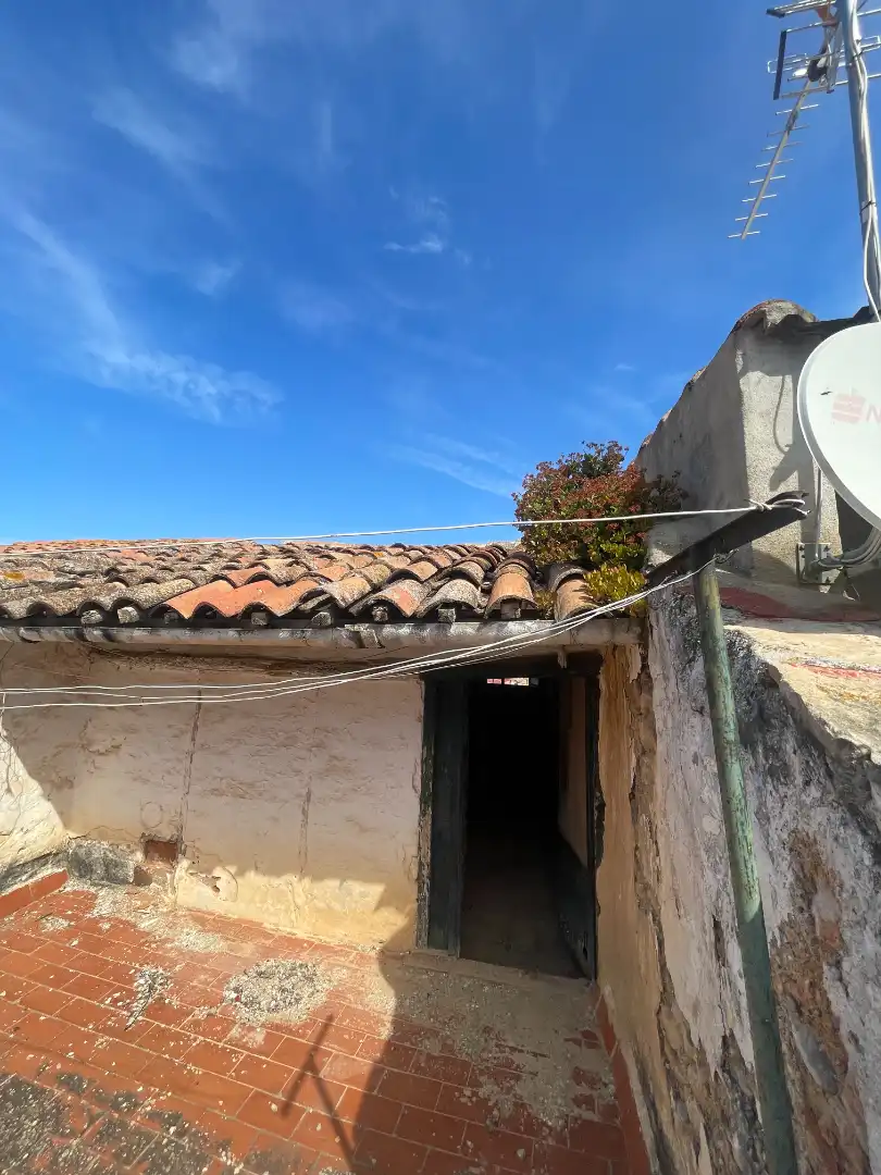 Vista exterior de Casa adosada en venta en Càlig con Terraza, Trastero y Balcón