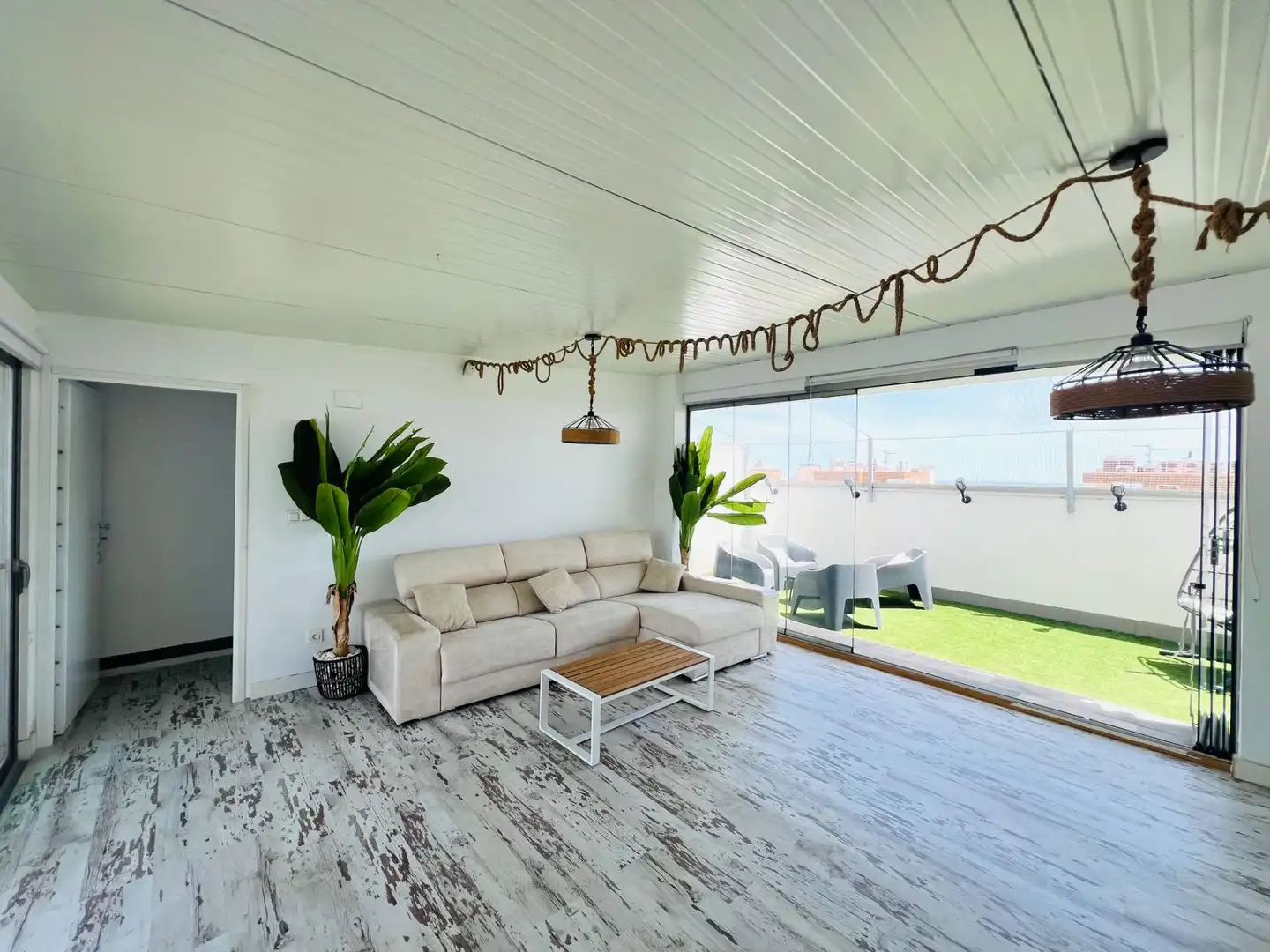 Terrace of Attic for sale in Elche / Elx  with Air Conditioner, Heating and Private garden