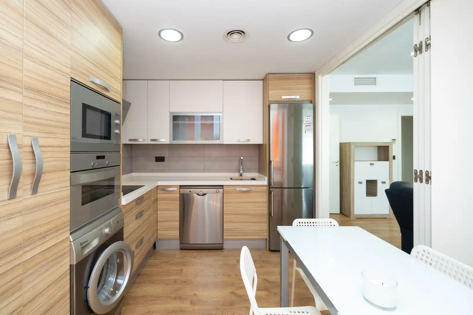 Cocina de Piso de alquiler en Granada con Aire acondicionado, Calefacción y Amueblado
