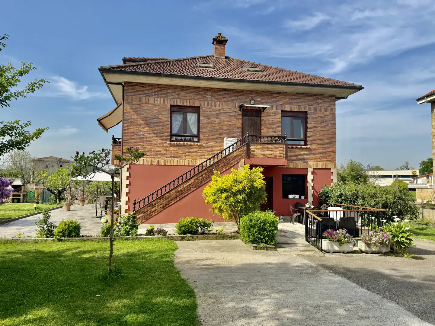 Vista exterior de Casa o chalet en venta en Ribamontán al Monte con Calefacción, Jardín privado y Terraza