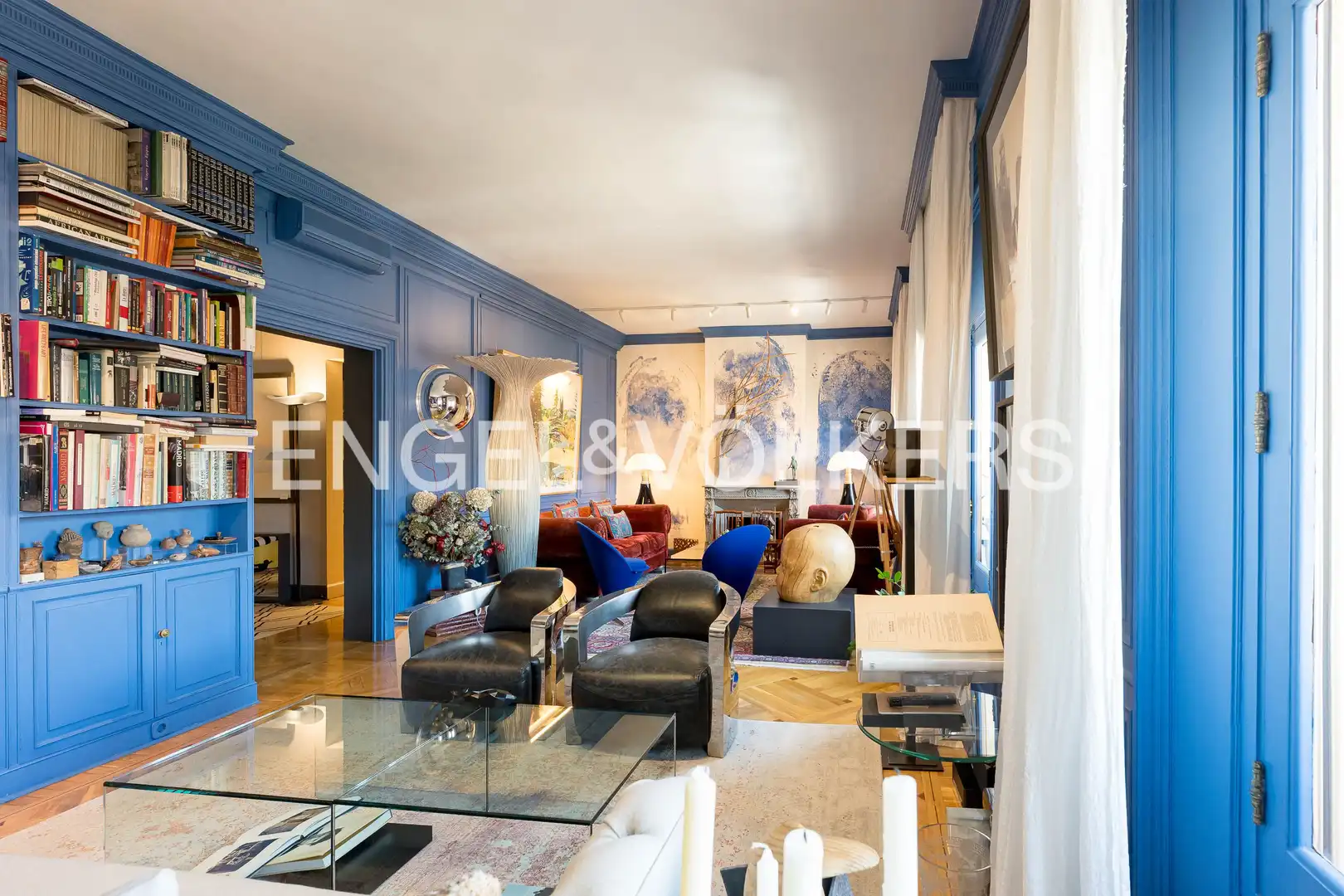 Sala de estar de Piso en venta en Madrid con Aire acondicionado, Calefacción y Parquet