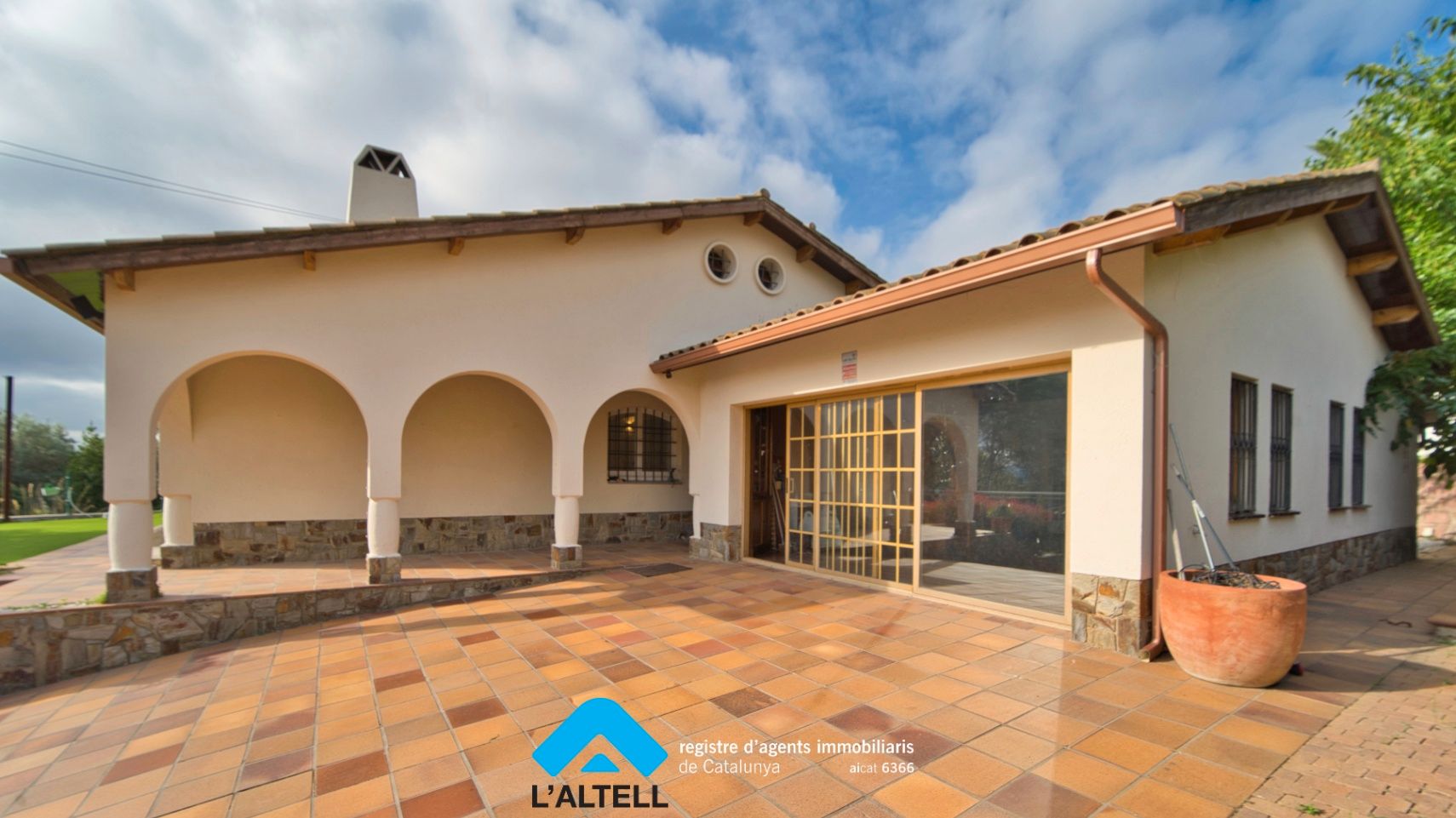 Exterior view of House or chalet for sale in La Garriga  with Heating, Private garden and Terrace
