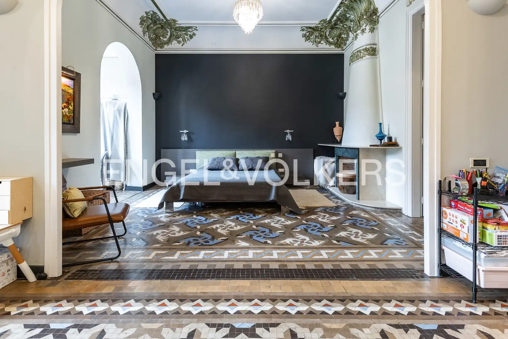 Sala de estar de Piso en venta en Eixample