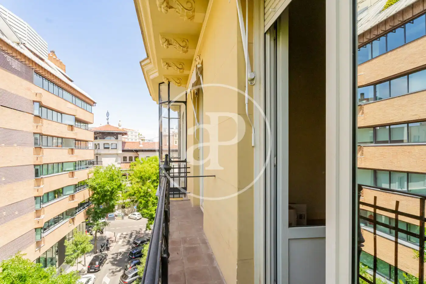 Balcony of Flat for rent in Madrid  with Heating, Storage room and Balcony