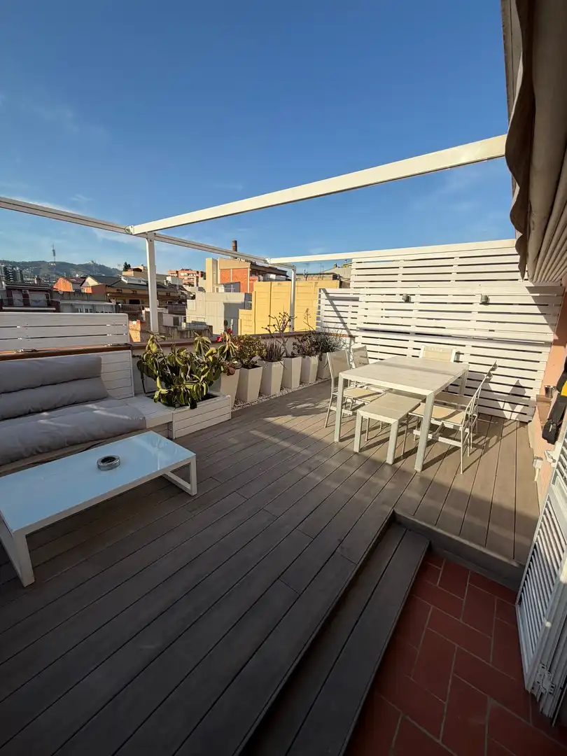 Terraza de Piso en venta en Les Corts
