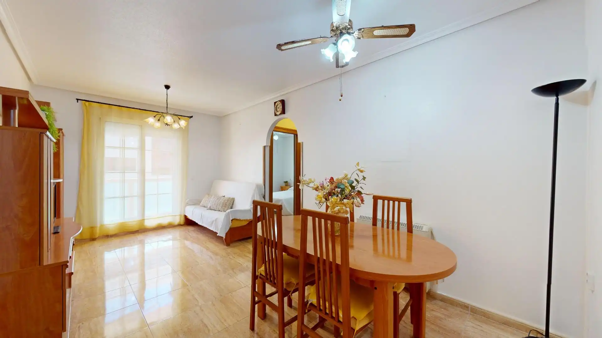 Sala de estar de Apartamento en venta en San Pedro del Pinatar con Calefacción, Terraza y Amueblado