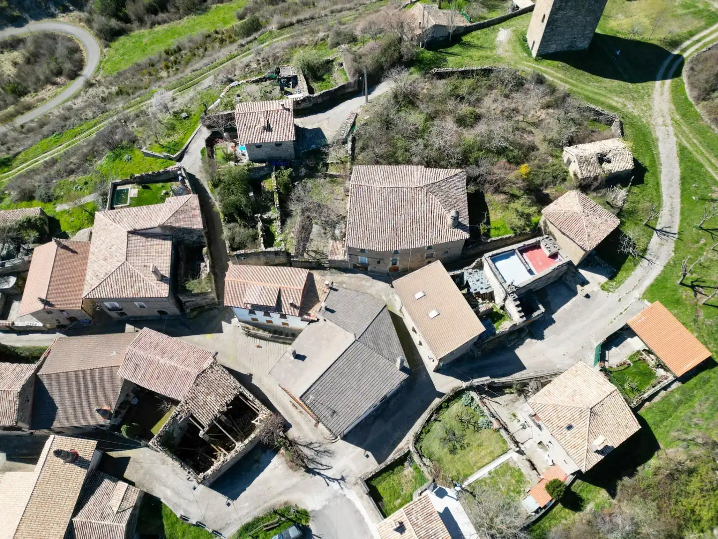 Vista exterior de Casa o chalet en venta en Canal de Berdún con Jardín privado y Balcón