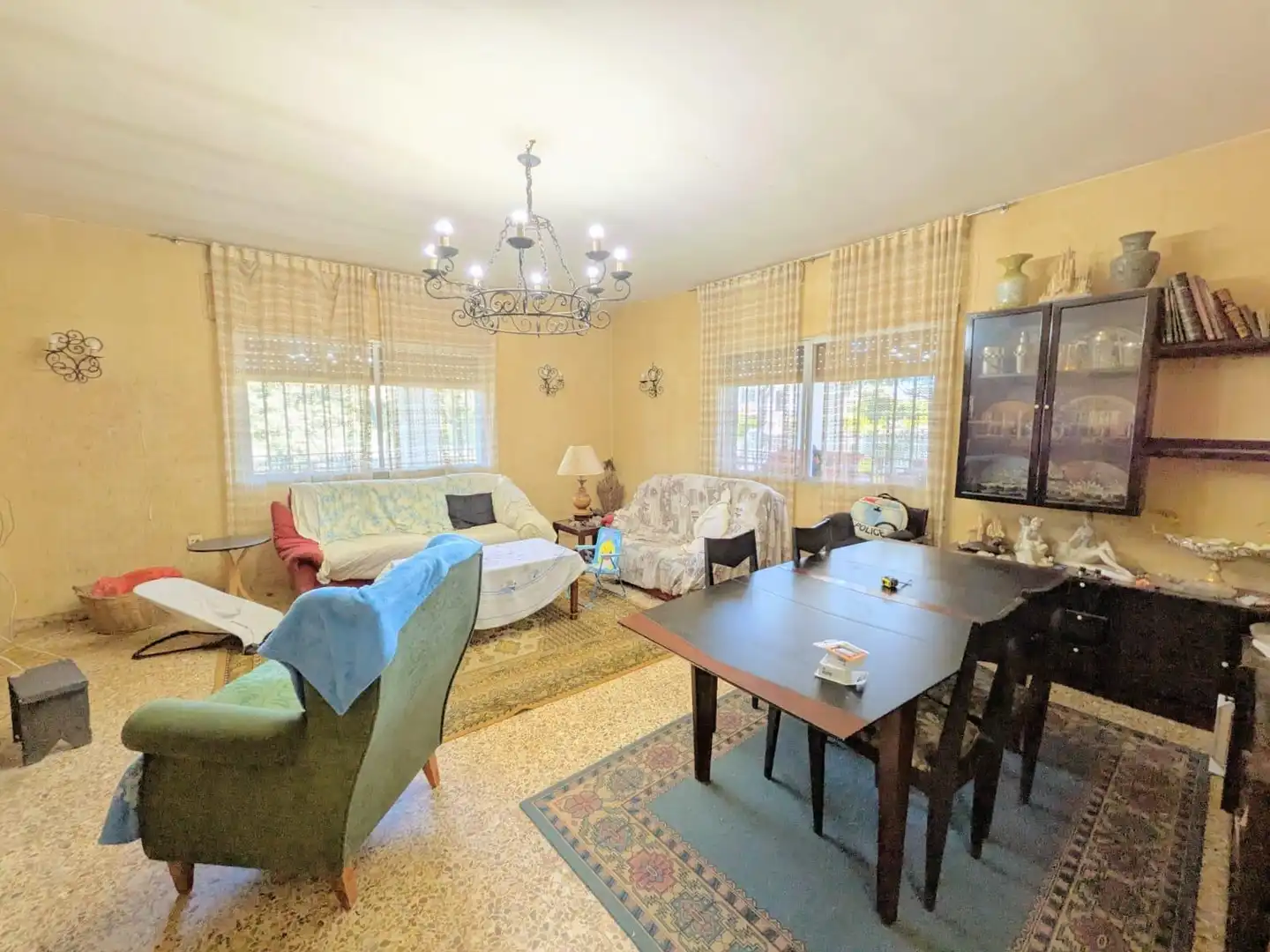 Sala d'estar de Casa o xalet en venda en Escopete