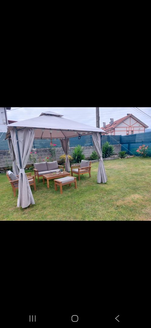 Terrace of House or chalet for sale in Rasines  with Heating, Private garden and Parquet flooring