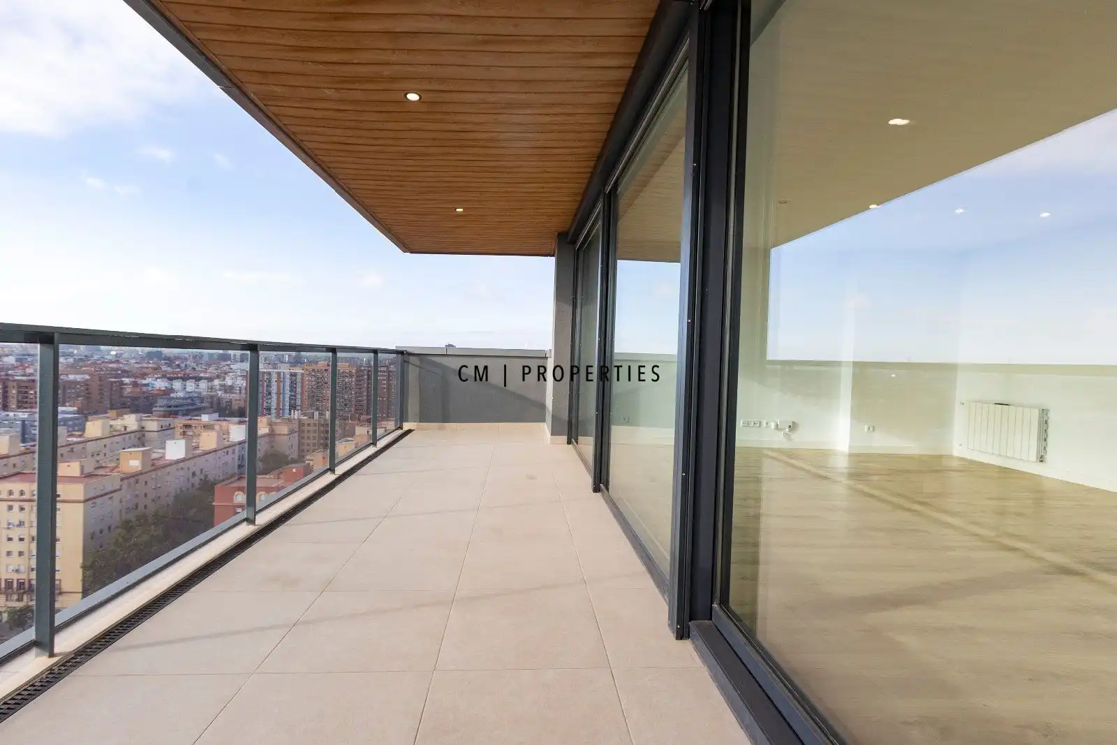Terrasse von Wohnung zur Miete in Valencia mit Klimaanlage, Heizung und Terrasse