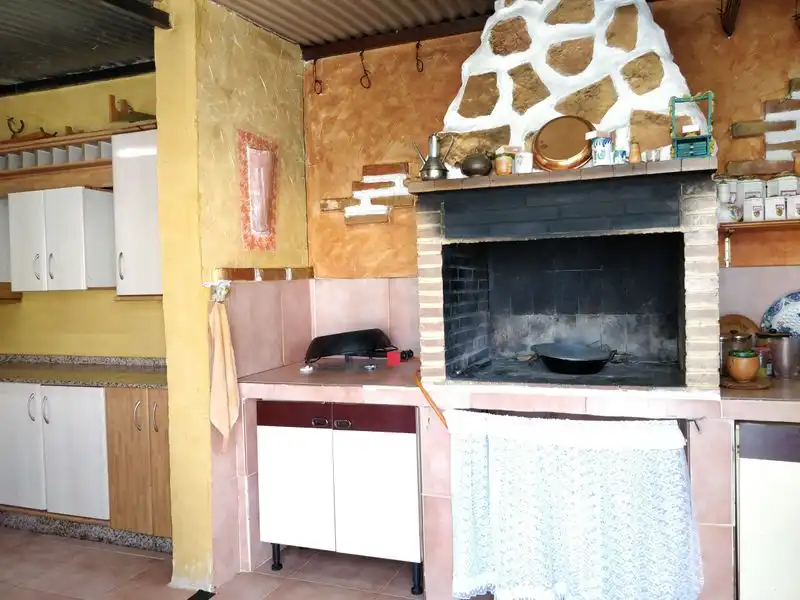 Küche von Haus oder Chalet zum Verkauf in Murcia mit Klimaanlage, Heizung und Privatgarten