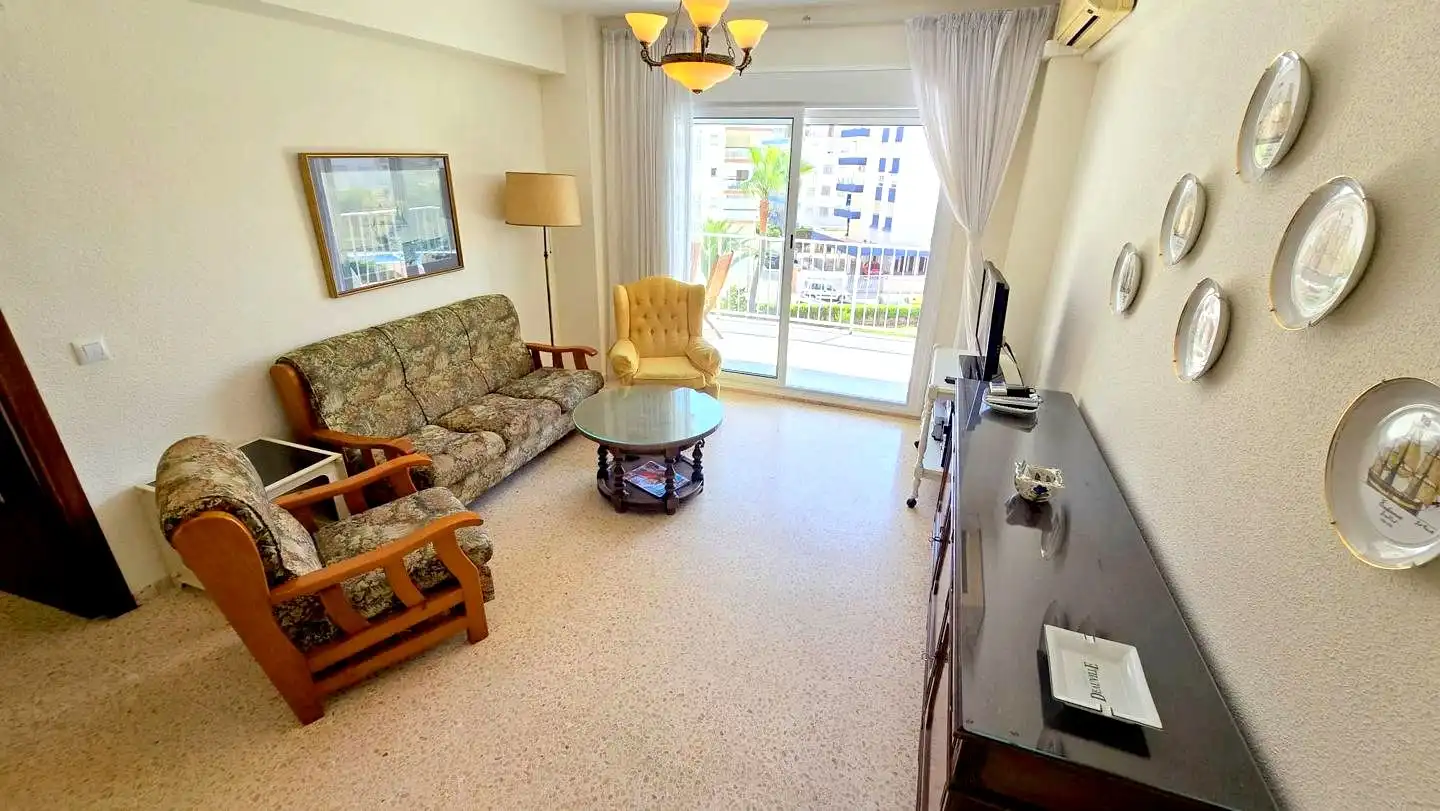 Wohnzimmer von Wohnungen zum Verkauf in Gandia mit Klimaanlage, Terrasse und Möbliert