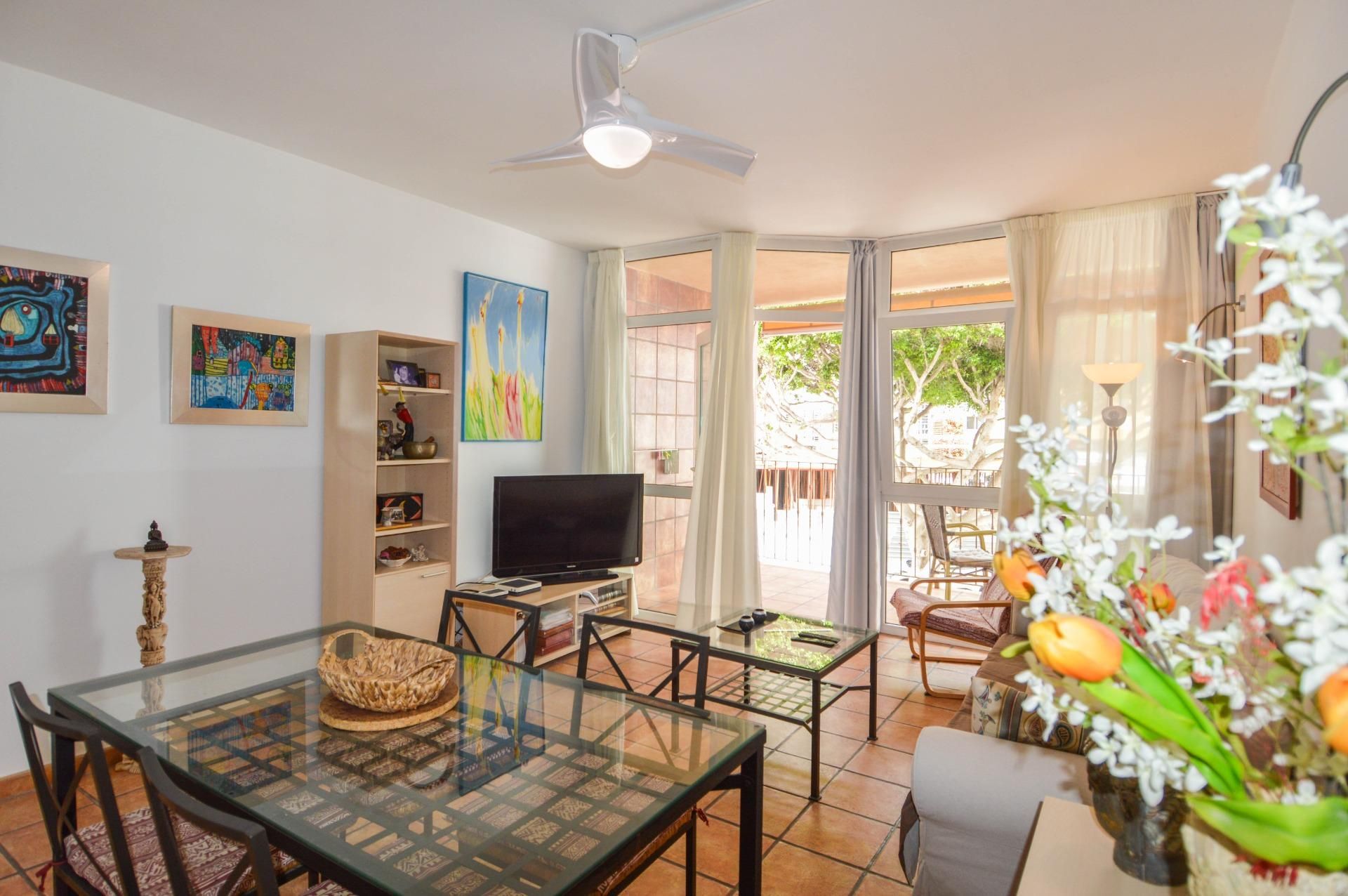 Sala d'estar de Apartament en venda en Mogán amb Terrassa