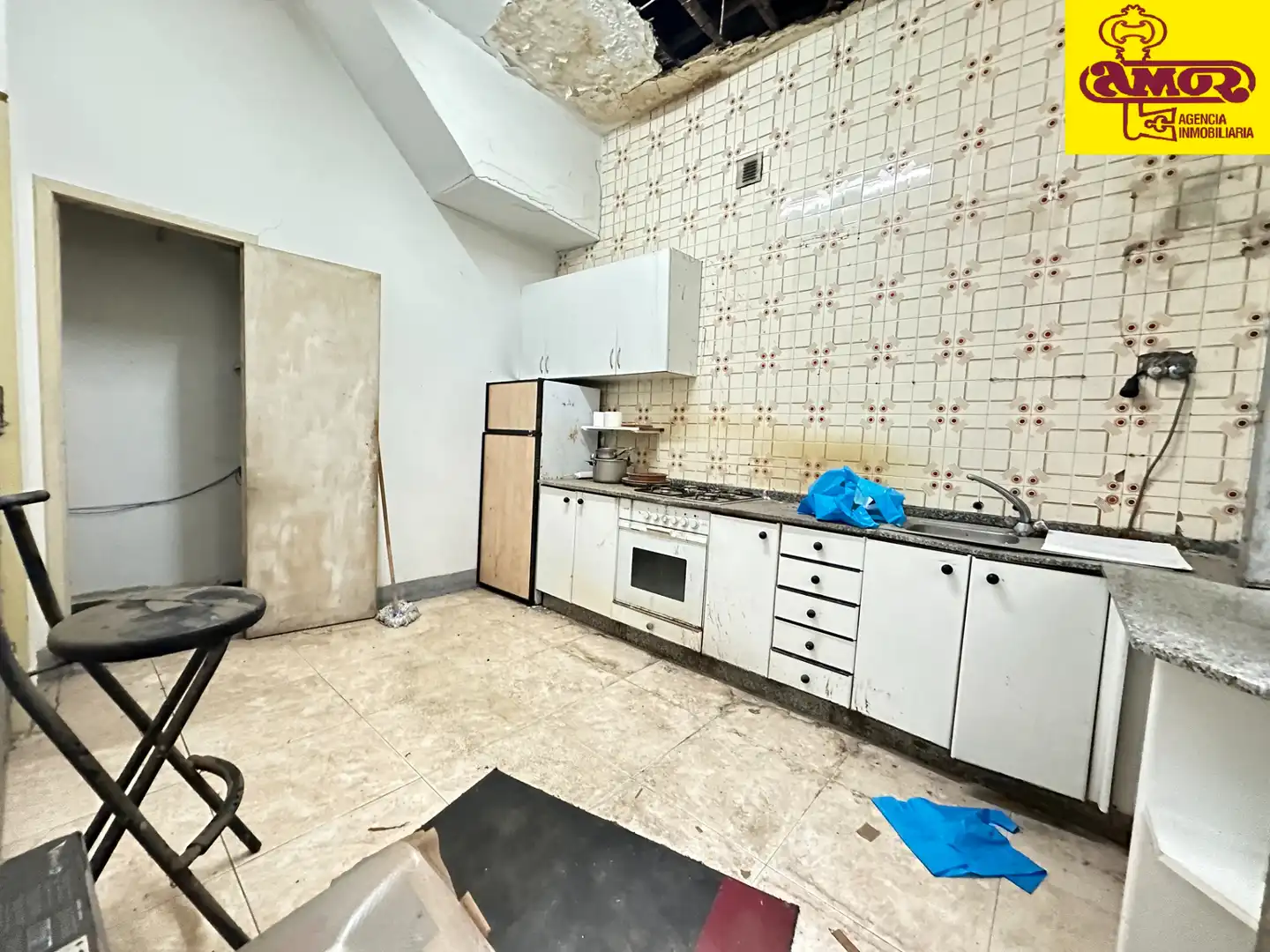 Cocina de Piso en venta en Santiago de Compostela  con Terraza
