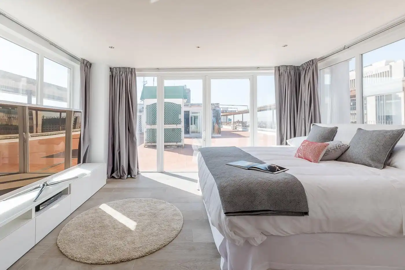Habitación de Piso de alquiler en Madrid con Aire acondicionado, Calefacción y Terraza