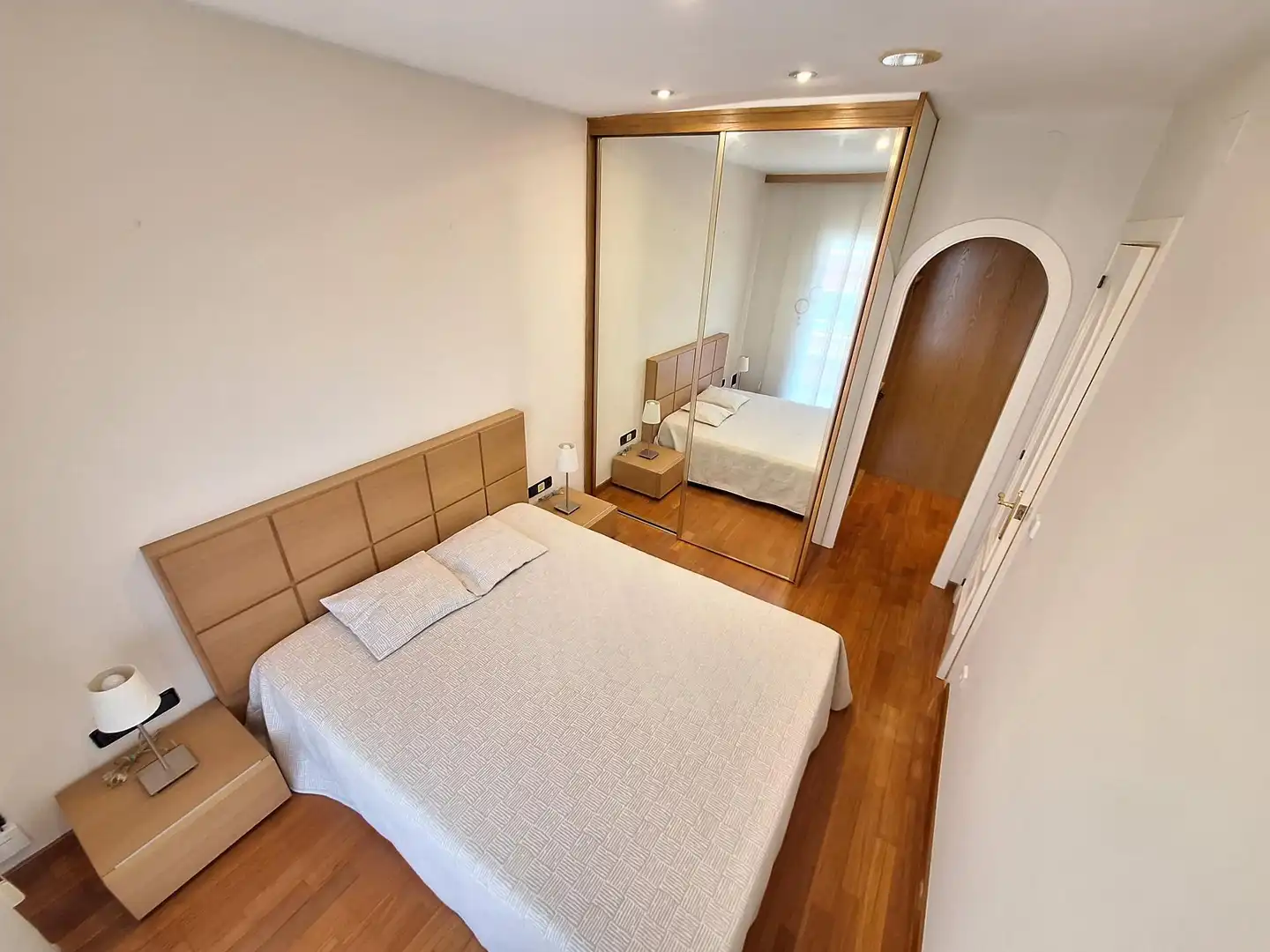 Bedroom of Flat for rent in Igualada  with Heating, Furnished and Balcony