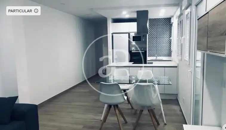 Kitchen of Flat for rent in Valencia  with Air Conditioner, Heating and Furnished