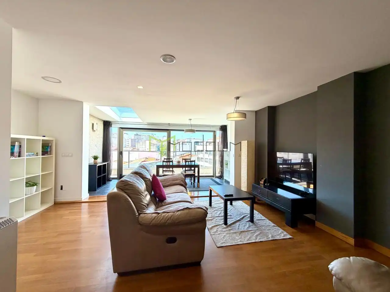 Sala de estar de Ático en venta en A Coruña Capital  con Calefacción, Terraza y Trastero