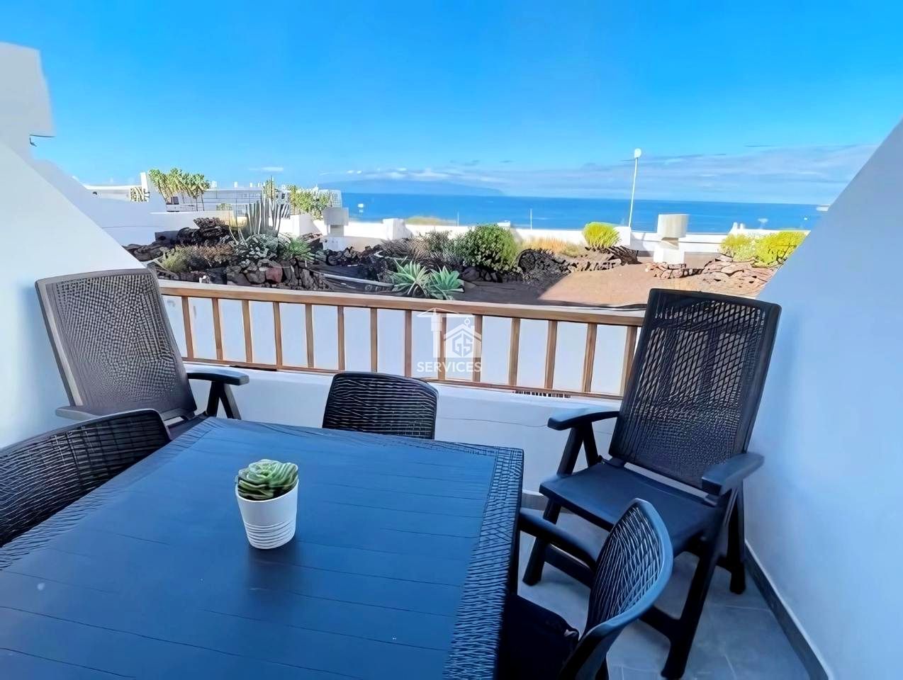 Terrace of Flat for sale in Adeje  with Air Conditioner, Terrace and Alarm