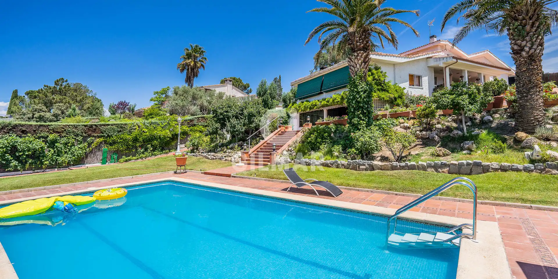 Jardín de Casa o chalet en venta en Algete