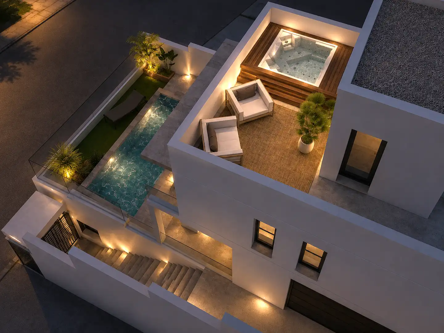 Terrassa de Casa o xalet en venda en Málaga amb Aire condicionat, Jardí privat i Terrassa