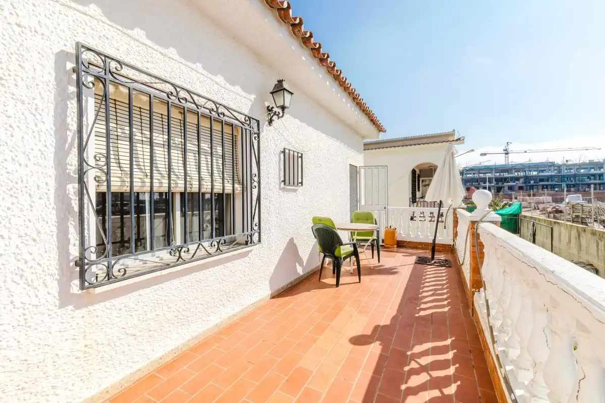 Terraza de Casa o chalet en venta en Torrox con Aire acondicionado, Calefacción y Jardín privado