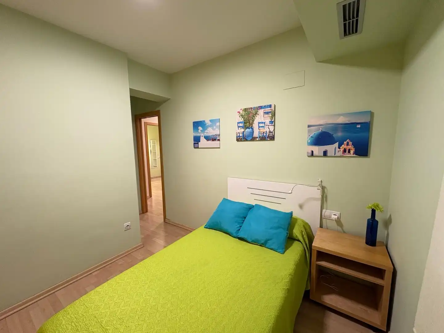 Schlafzimmer von Wohnung zum Verkauf in Castellón de la Plana / Castelló de la Plana mit Klimaanlage, Heizung und Möbliert