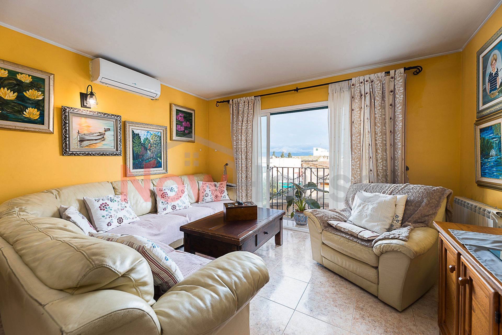 Sala d'estar de Pis en venda en  Palma de Mallorca amb Aire condicionat, Calefacció i Terrassa