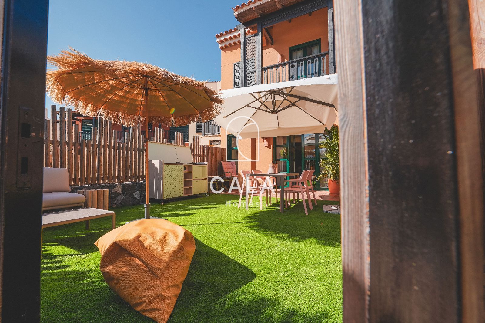 Terrassa de Casa adosada en venda en San Miguel de Abona amb Aire condicionat, Calefacció i Jardí privat