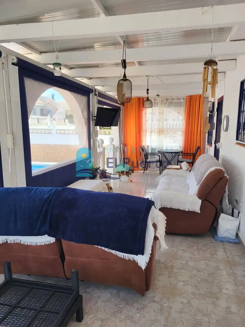 Exterior view of Houses for sale in Mazarrón  with Air Conditioner, Heating and Private garden