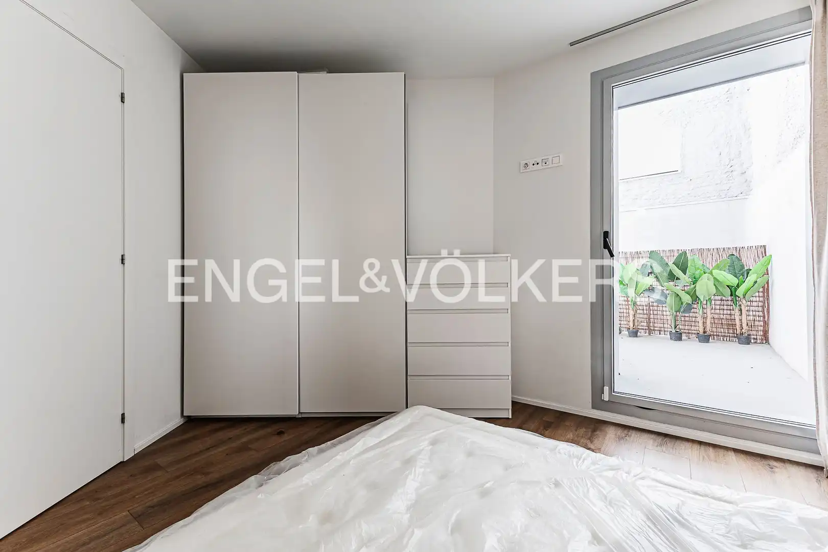 Bedroom of Duplexes for rent in Barcelona  with Air Conditioner, Heating and Private garden