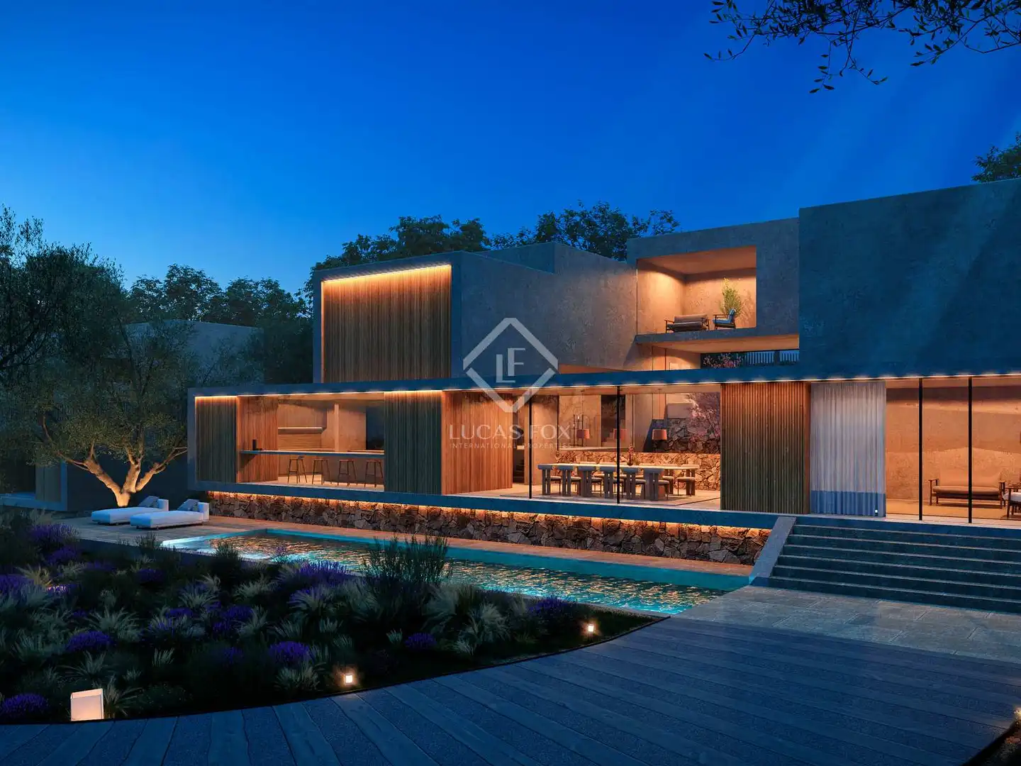 Terrassa de Casa o xalet en venda en Santa Eulària des Riu amb Aire condicionat, Jardí privat i Terrassa
