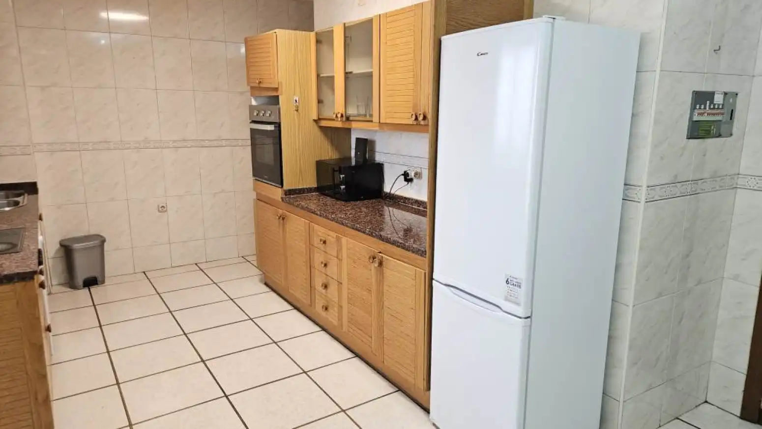 Cocina de Piso de alquiler en Salamanca con Calefacción, Parquet y Terraza