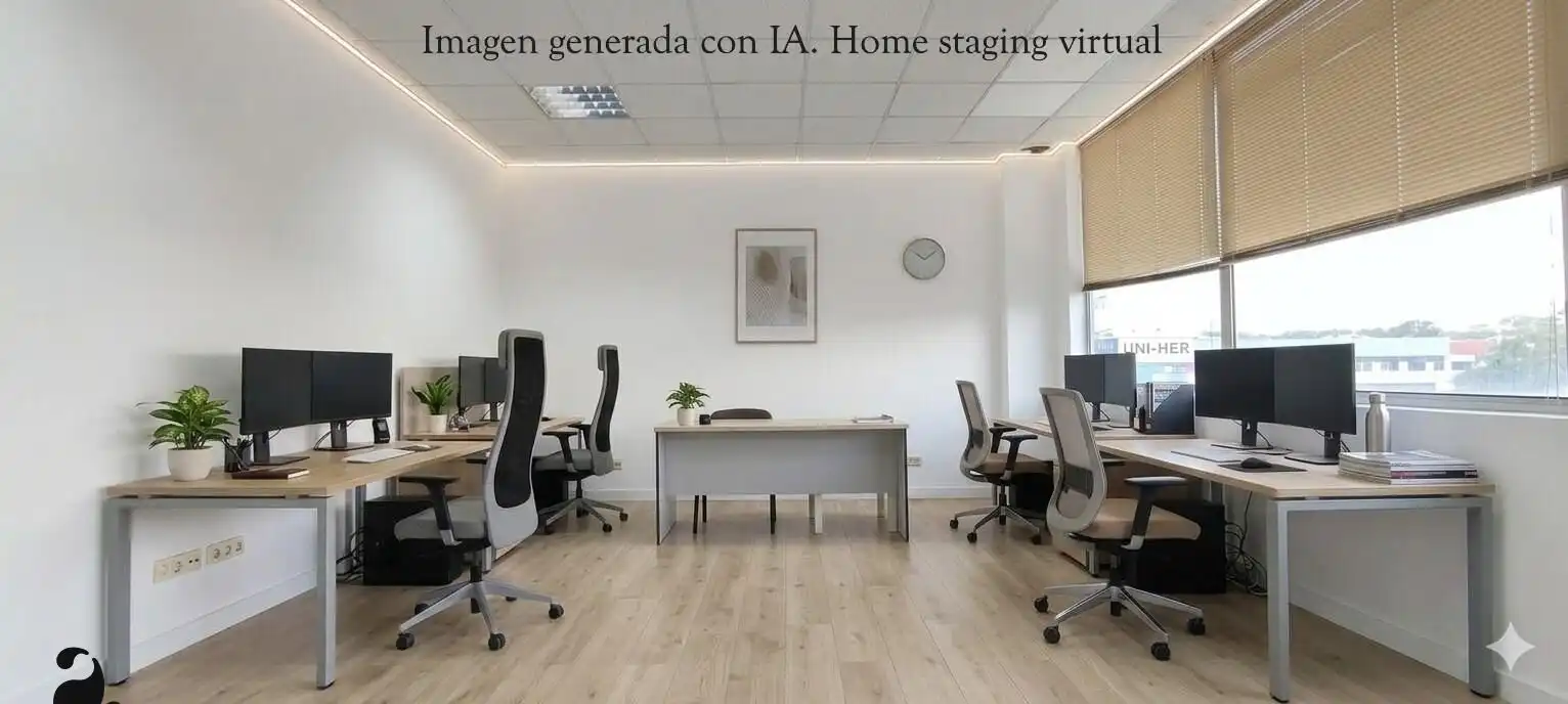 Wohnzimmer von Büro zum Verkauf in Collado Villalba mit Klimaanlage und Heizung
