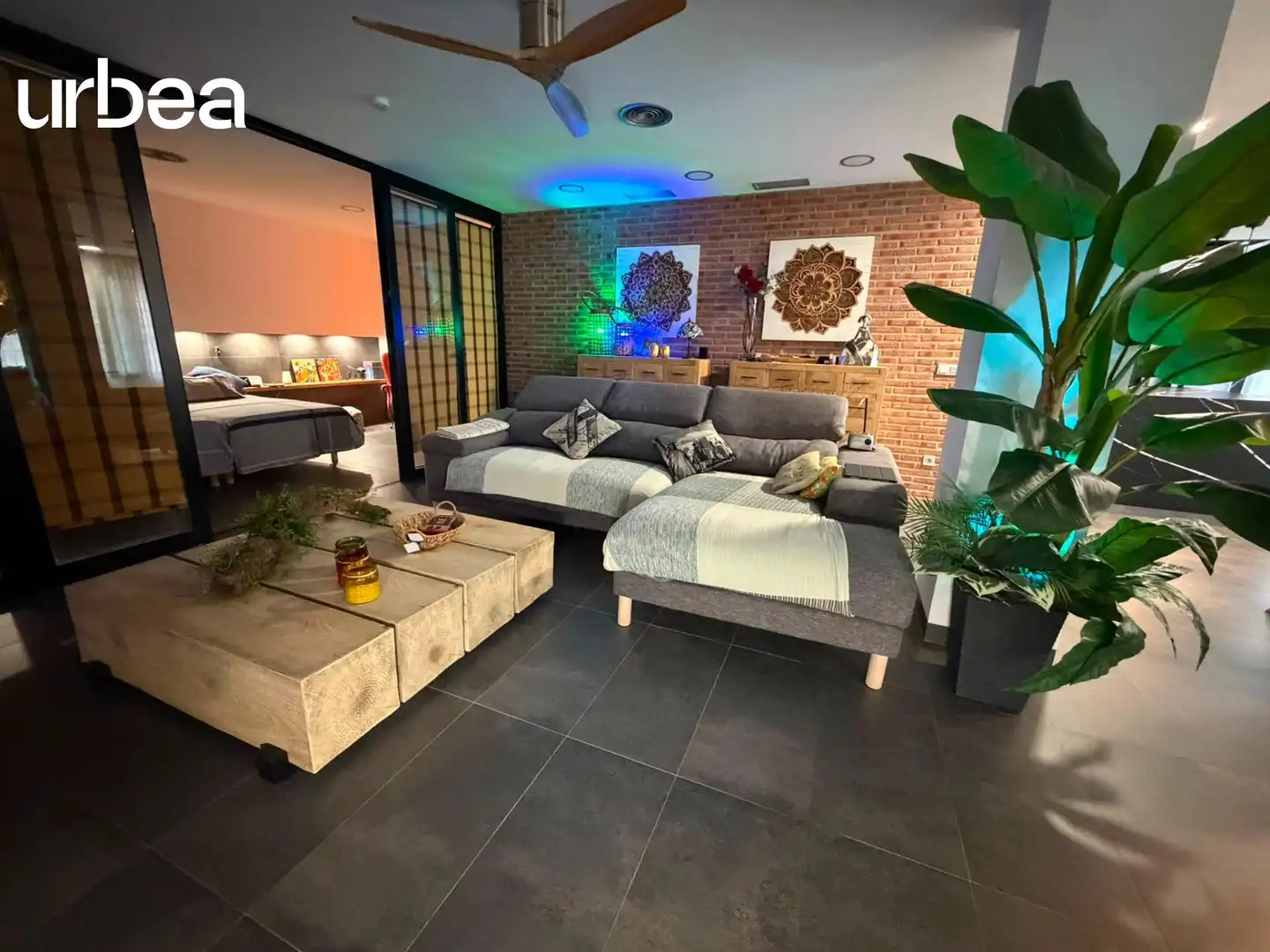 Sala de estar de Planta baja en venta en Málaga con Aire acondicionado